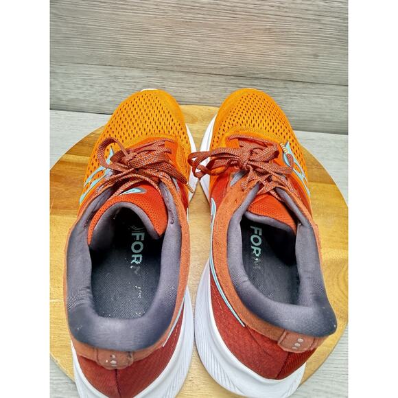 Saucony Men\'s Ride 16 Marigold/Lava Running Shoes S20830-25 Size 9 main image 5